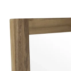 Miroir Simple|Berah Getah Miroir en teck massif rectangulaire 160 cm