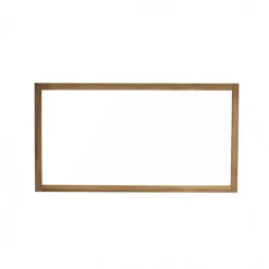 Miroir Simple|Berah Getah Miroir en teck massif 150x80 cm
