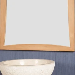 Wanda Collection Miroir en teck Tango 60 x 90 cm