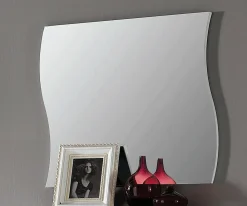 Miroir Simple|Dmora Miroir Ettore, Miroir de salle de bain, 100% Made in Italy, 110x2h60 cm