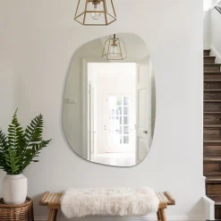 Tulup Miroir forme originale 79 x 57 cm pour le salon chambre