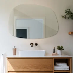Tulup Miroir forme originale 79 x 57 cm pour le salon chambre