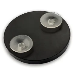Miroir Grossissant|Kiamami Valentina Miroir Grossissant Avec Ventouses Et Cadre Noir 13 Cm