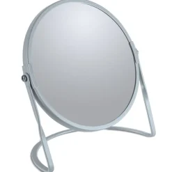 Miroir Grossissant|Spirella Miroir grossissant sur pied Acier AKIRA Bleu Glacé mat