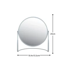Miroir Grossissant|Spirella Miroir grossissant sur pied Acier AKIRA Bleu Glacé mat