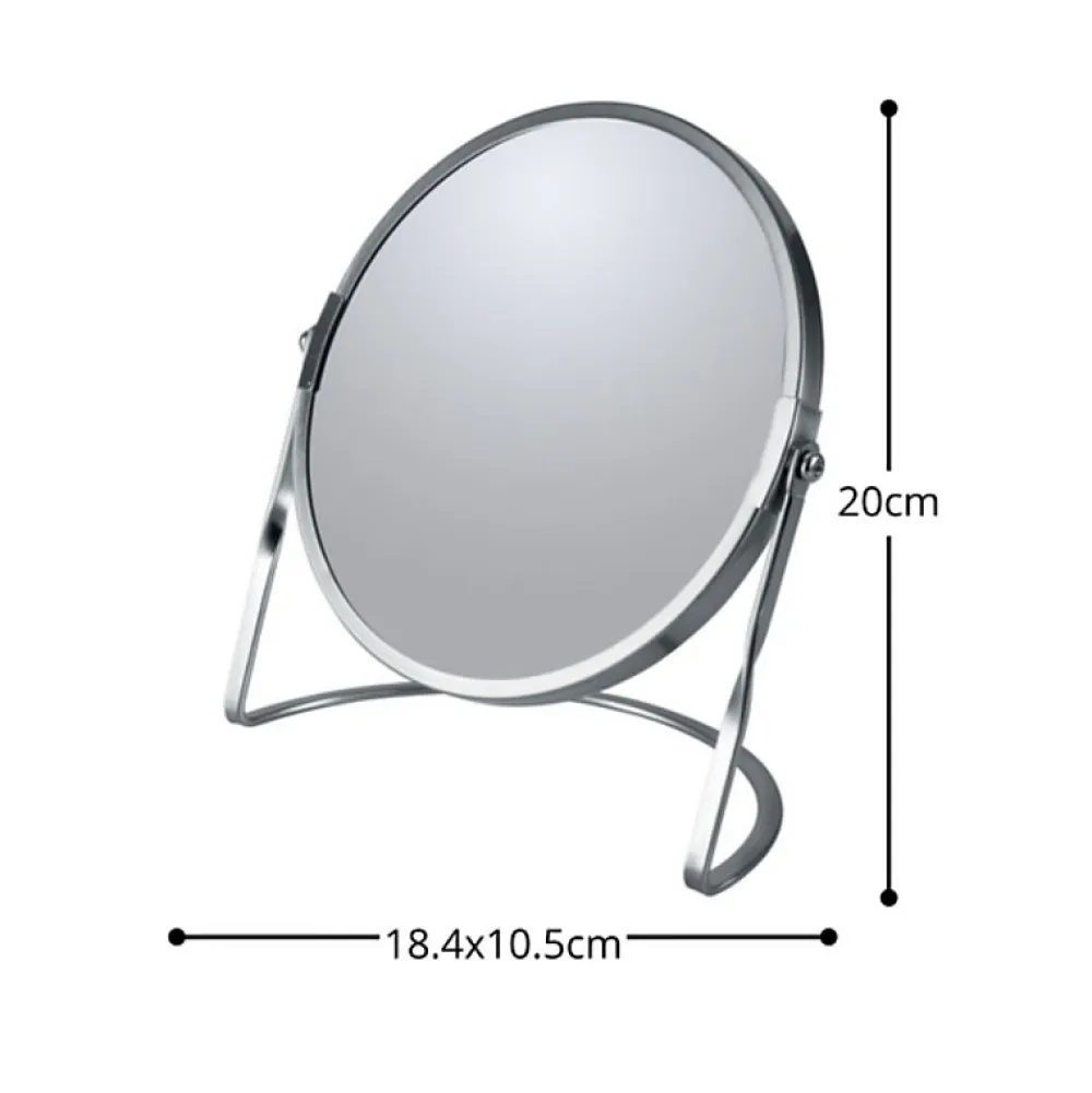 Spirella Miroir grossissant sur pied Acier AKIRA Brossé