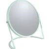 Miroir Grossissant|Spirella Miroir grossissant sur pied Acier AKIRA Vert Glacé mat