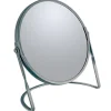 Spirella Miroir grossissant sur pied Acier AKIRA Gris mat