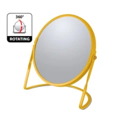 Spirella Miroir grossissant sur pied Acier AKIRA Safran mat