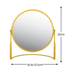 Spirella Miroir grossissant sur pied Acier AKIRA Safran mat
