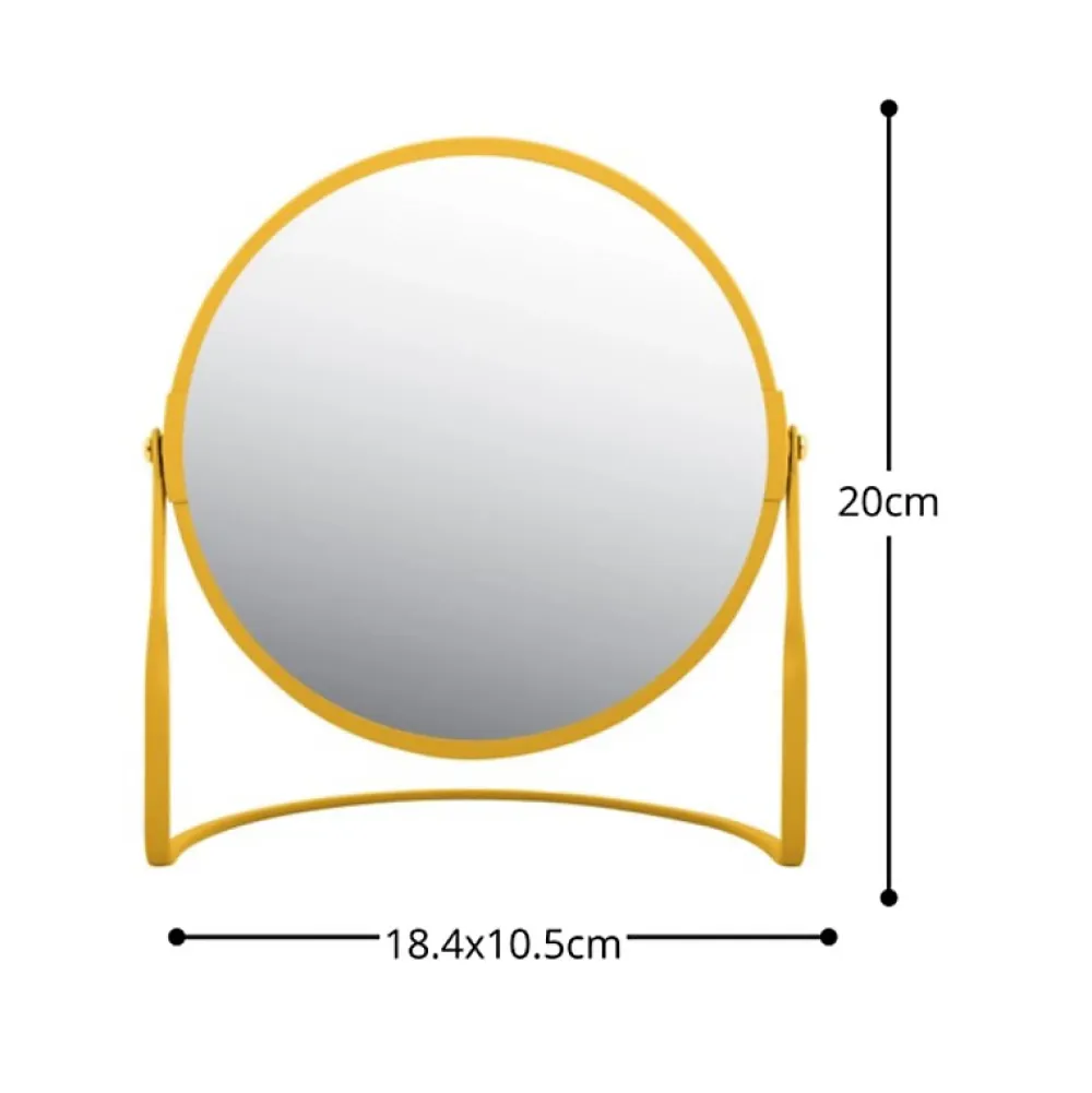 Spirella Miroir grossissant sur pied Acier AKIRA Safran mat
