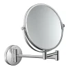 Miroir Grossissant|Hansgrohe Miroir grossissant x 1 et x 3, rond, montage mural, chromé, L.24,5 x l.28,8 x H.24,5 cm, Logis universal