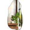 Tulup Miroir irrégulier 50 x 100 pour chambre 1 pièce