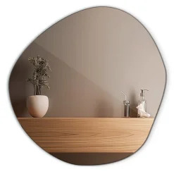 Miroir Grossissant|Tulup Miroir irrégulier 67 x 68 pour salle de bain 1 pièce