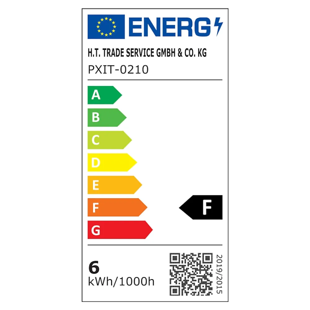 Pro.Tec Miroir LED avec corde Picerno 60 x 60 x 4 cm or