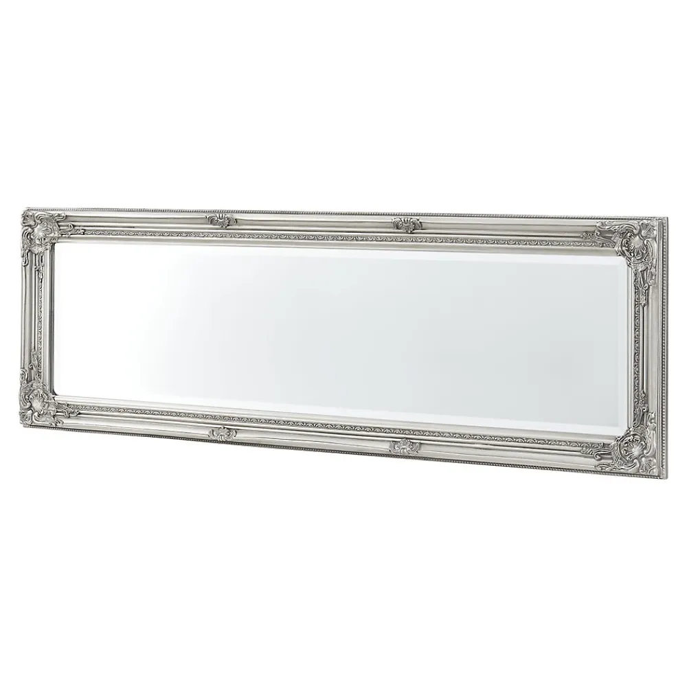 Miroir Simple|Helloshop26 Miroir mural 132 x 42 x argente