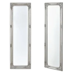 Miroir Simple|Helloshop26 Miroir mural 132 x 42 x argente