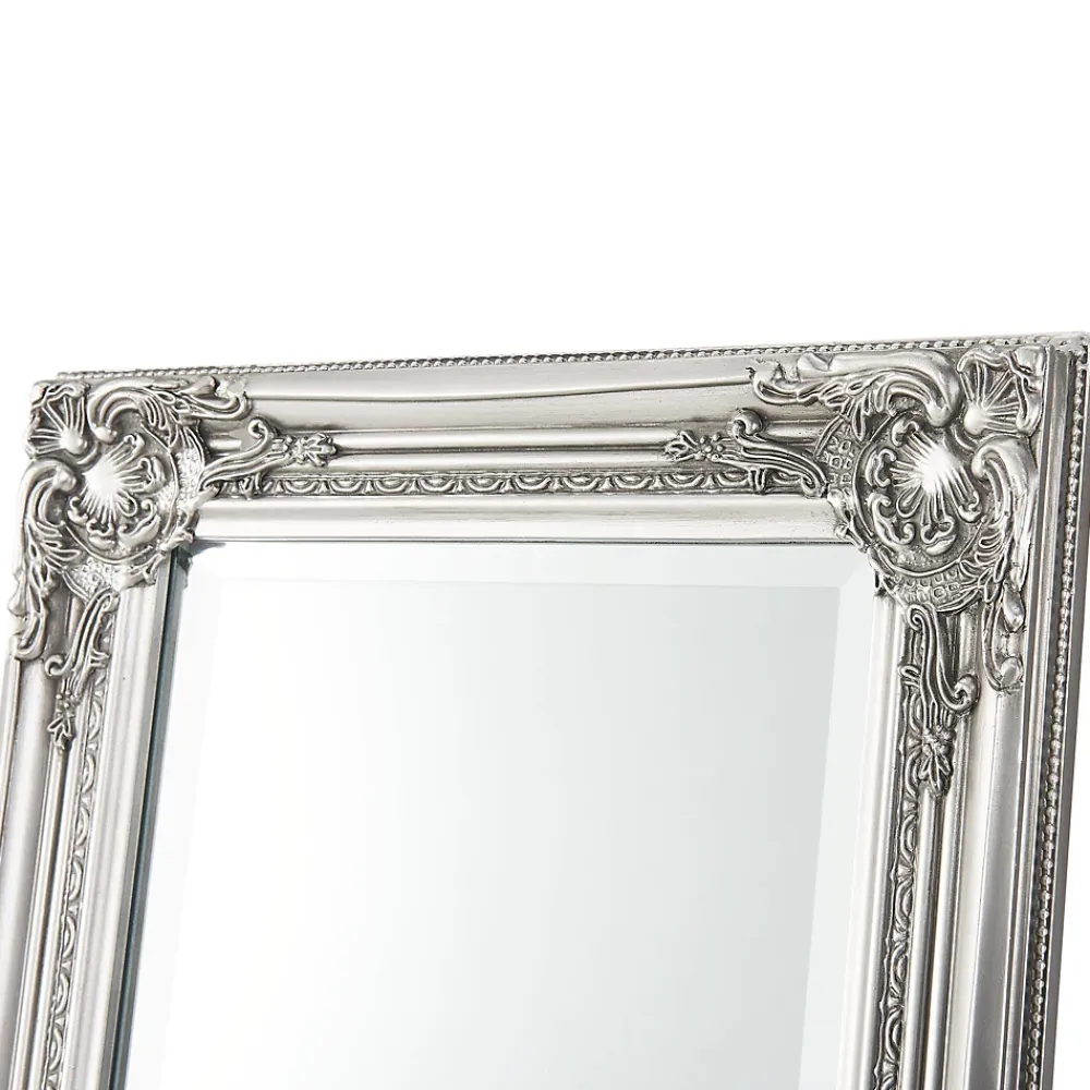 Miroir Simple|Helloshop26 Miroir mural 132 x 42 x argente