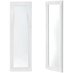 Miroir Simple|Helloshop26 Miroir mural 132 x 42 x blanc