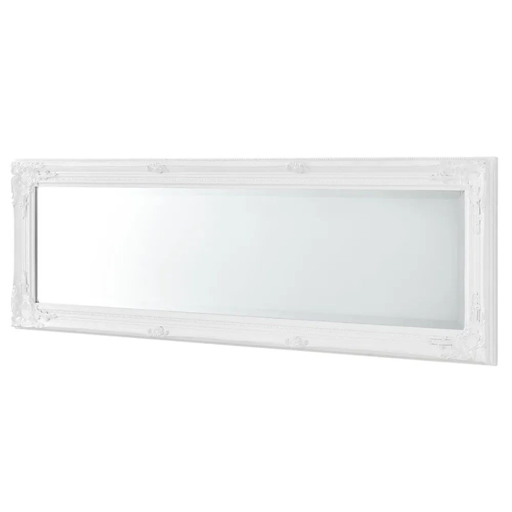 Miroir Simple|Helloshop26 Miroir mural 132 x 42 x blanc
