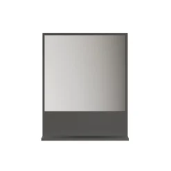 Etagère Salle De Bains|Calicosy Miroir mural avec 1 tablette L60 cm - PUREBLISS