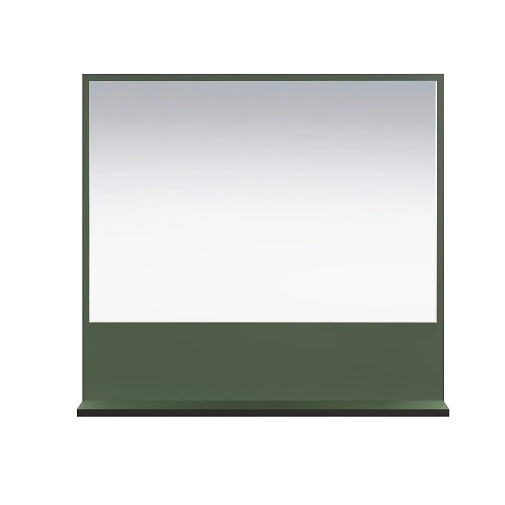 Etagère Salle De Bains|Calicosy Miroir mural avec 1 tablette L80 cm - PUREBLISS