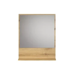 Calicosy Miroir mural avec 1 tablette L60 cm - PUREBLISS