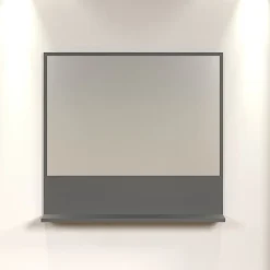 Calicosy Miroir mural avec 1 tablette L80 cm - PUREBLISS