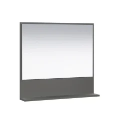 Calicosy Miroir mural avec 1 tablette L80 cm - PUREBLISS