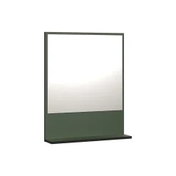 Calicosy Miroir mural avec 1 tablette L60 cm - PUREBLISS