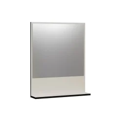 Etagère Salle De Bains|Calicosy Miroir mural avec 1 tablette L60 cm - PUREBLISS