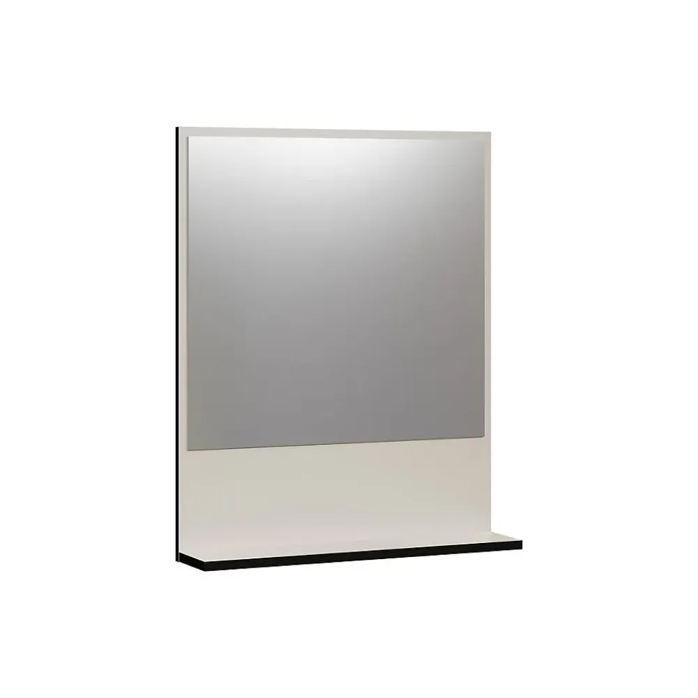 Etagère Salle De Bains|Calicosy Miroir mural avec 1 tablette L60 cm - PUREBLISS