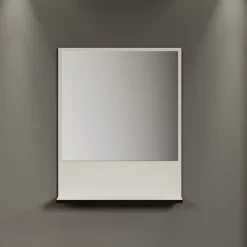Etagère Salle De Bains|Calicosy Miroir mural avec 1 tablette L60 cm - PUREBLISS