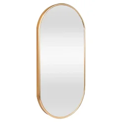 Helloshop26 Miroir mural ovale 40 x 80