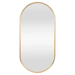 Helloshop26 Miroir mural ovale 40 x 80