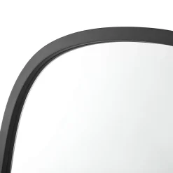 Miroir Simple|Helloshop26 Miroir mural ovale 70 x 50 noir
