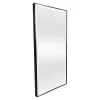 Miroir Simple|Helloshop26 Miroir mural rectangulaire 102 x 52 noir