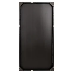 Miroir Simple|Helloshop26 Miroir mural rectangulaire 102 x 52 noir