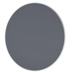 Bernstein Miroir mural rond design de salle de bain, cadre en aluminium, verre 4mm - 8232 - Couleur et Blanc, 100cm
