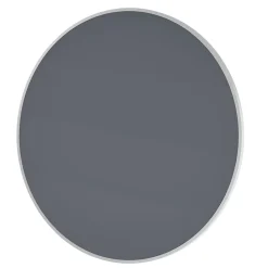 Bernstein Miroir mural rond design de salle de bain, cadre en aluminium, verre 4mm - 8232 - Couleur et Blanc, 80cm