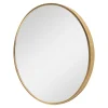 Miroir Simple|Helloshop26 Miroir mural rond diamètre 40 cm
