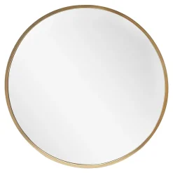 Miroir Simple|Helloshop26 Miroir mural rond diamètre 40 cm