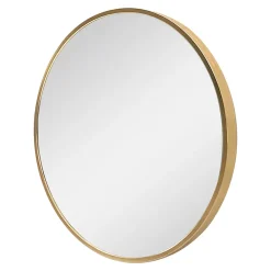 Miroir Simple|Helloshop26 Miroir mural rond diamètre 50 cm