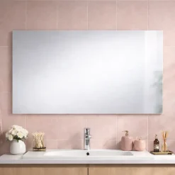Kiamami Valentina Miroir Mural 100X60 Avec Bord Anti-Coupure