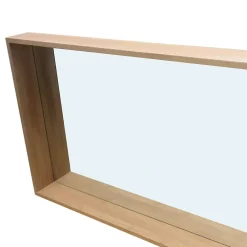 Cooke & Lewis Miroir non lumineux effet chêne l.120 x P.13 x H.80 cm, Harmon