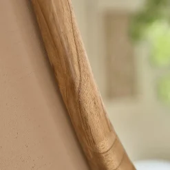 Miroir Simple|Berah Getah Miroir organique en mindi massif 75x60 cm