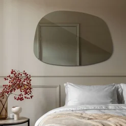 Miroir Simple|Tulup Miroir organique 68 x 47 cm moderne pour la mise en beauté