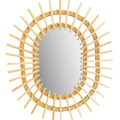 Miroir Simple|Rea MIROIR QDJ5749 49CM BROWN 57X49X2CM
