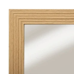 5Five Miroir rectangulaire à suspendre Tasso - Marron-