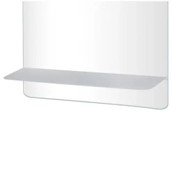 Mob-In Miroir rectangulaire SORRENTO avec tablette en métal